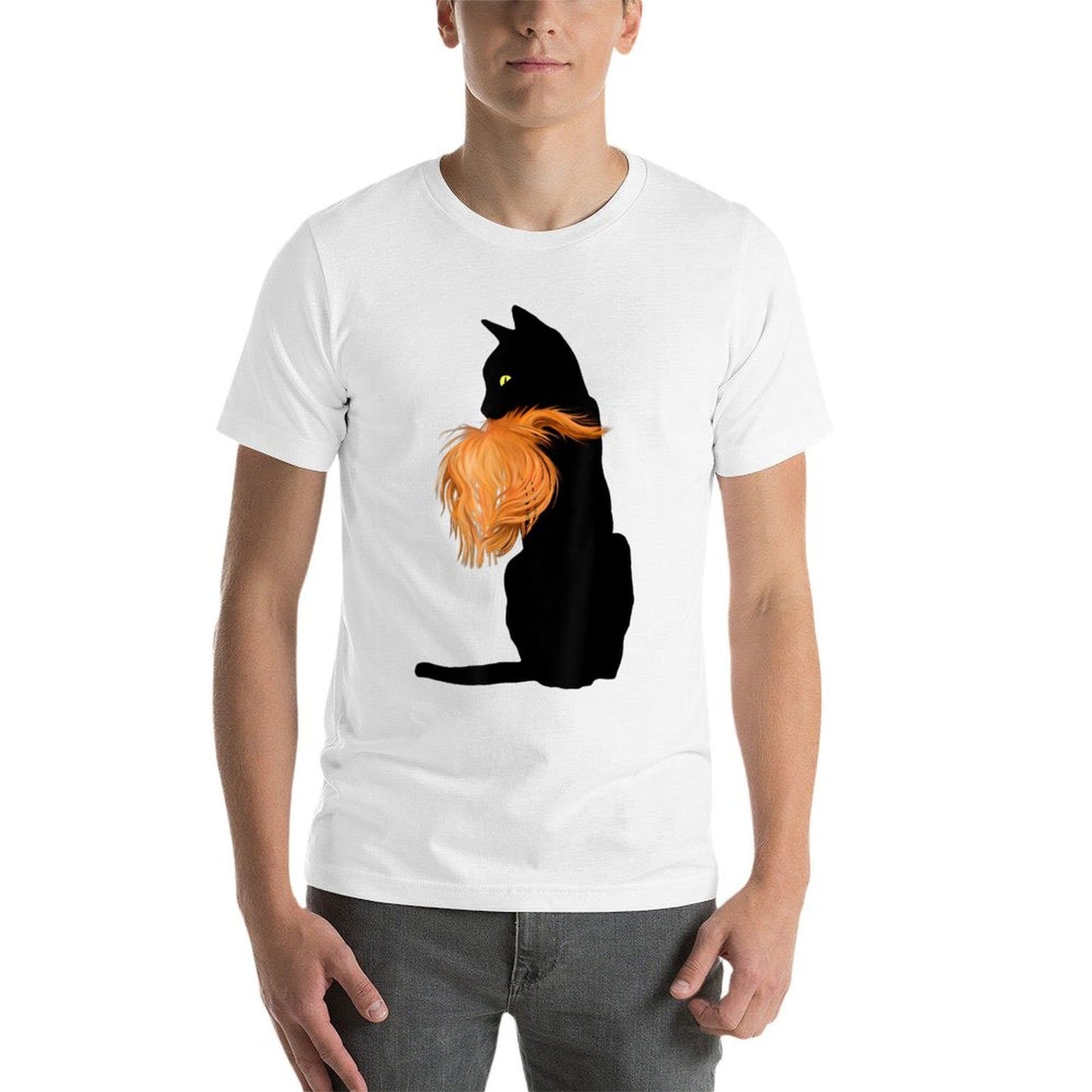 Cat Ladies for Kamala, Funny, Cat, Trump Hair, Womens Comfortable T-Shirt
