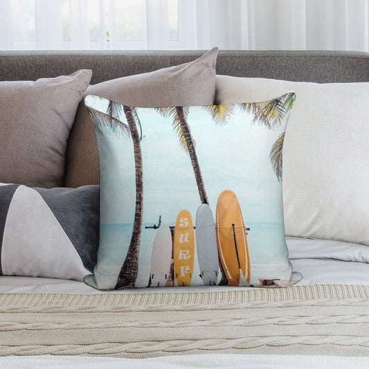 Choose Your Surfboard Soft Style Accent Throw Pillow