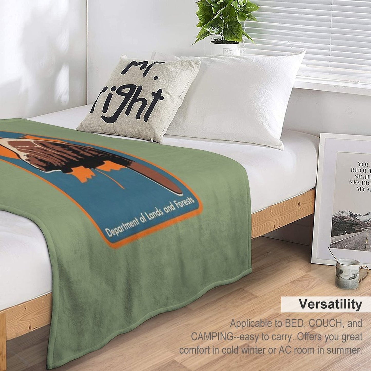 Ontario Provincial Parks Throw Blanket