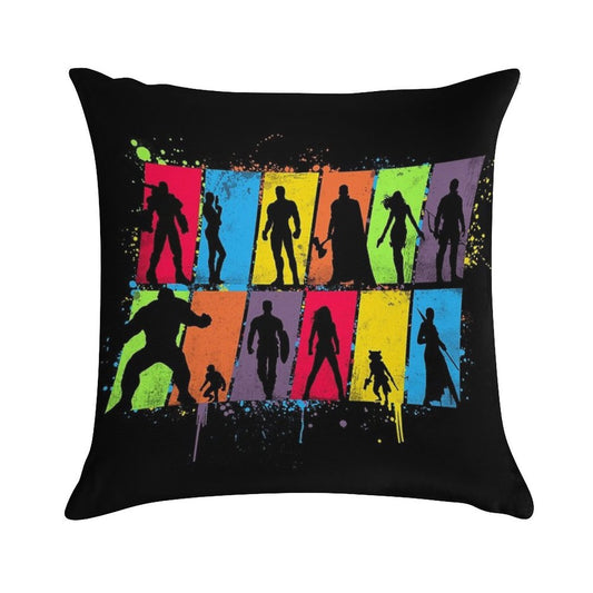 Whatever It Takes - Superhero Shirt Soft Home Decor Throw Pillow