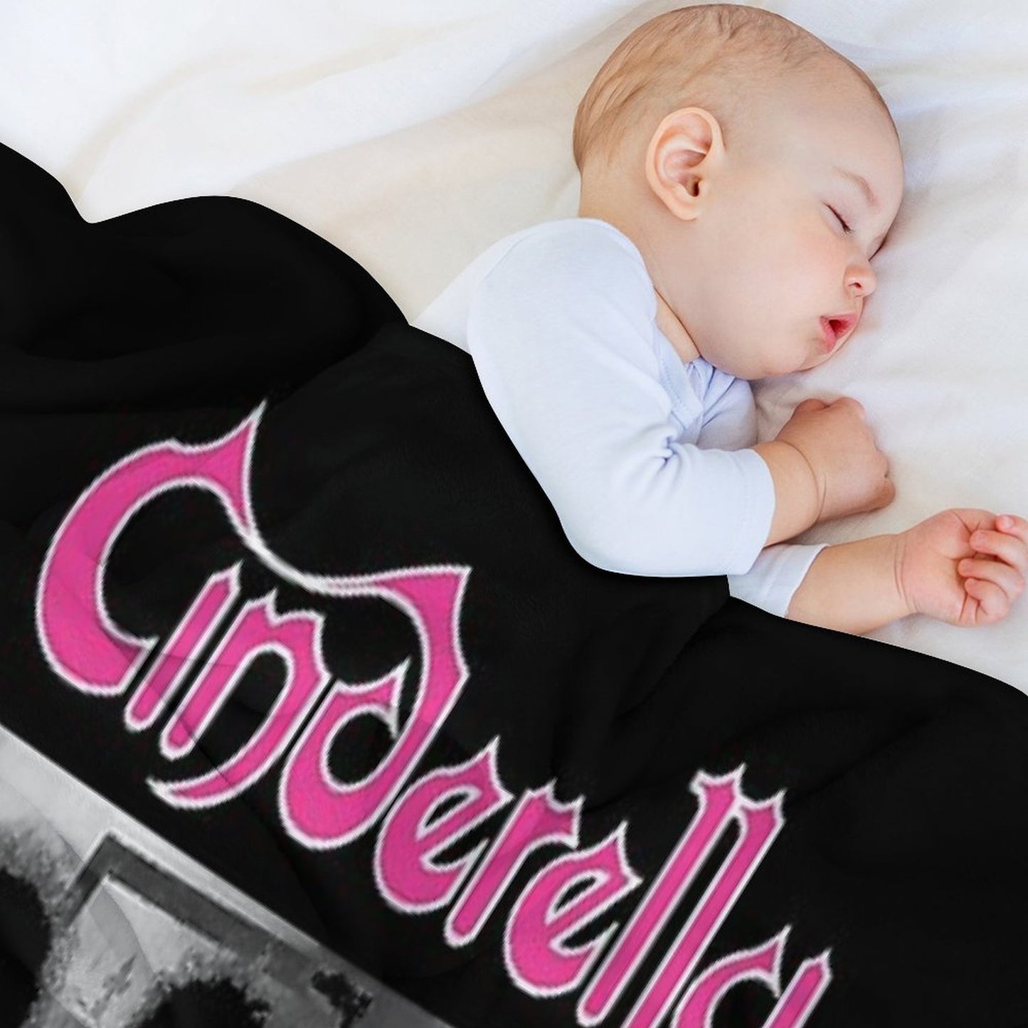 Steel Heels & Heartbeats – Glam Noise Icon Style Throw Blanket