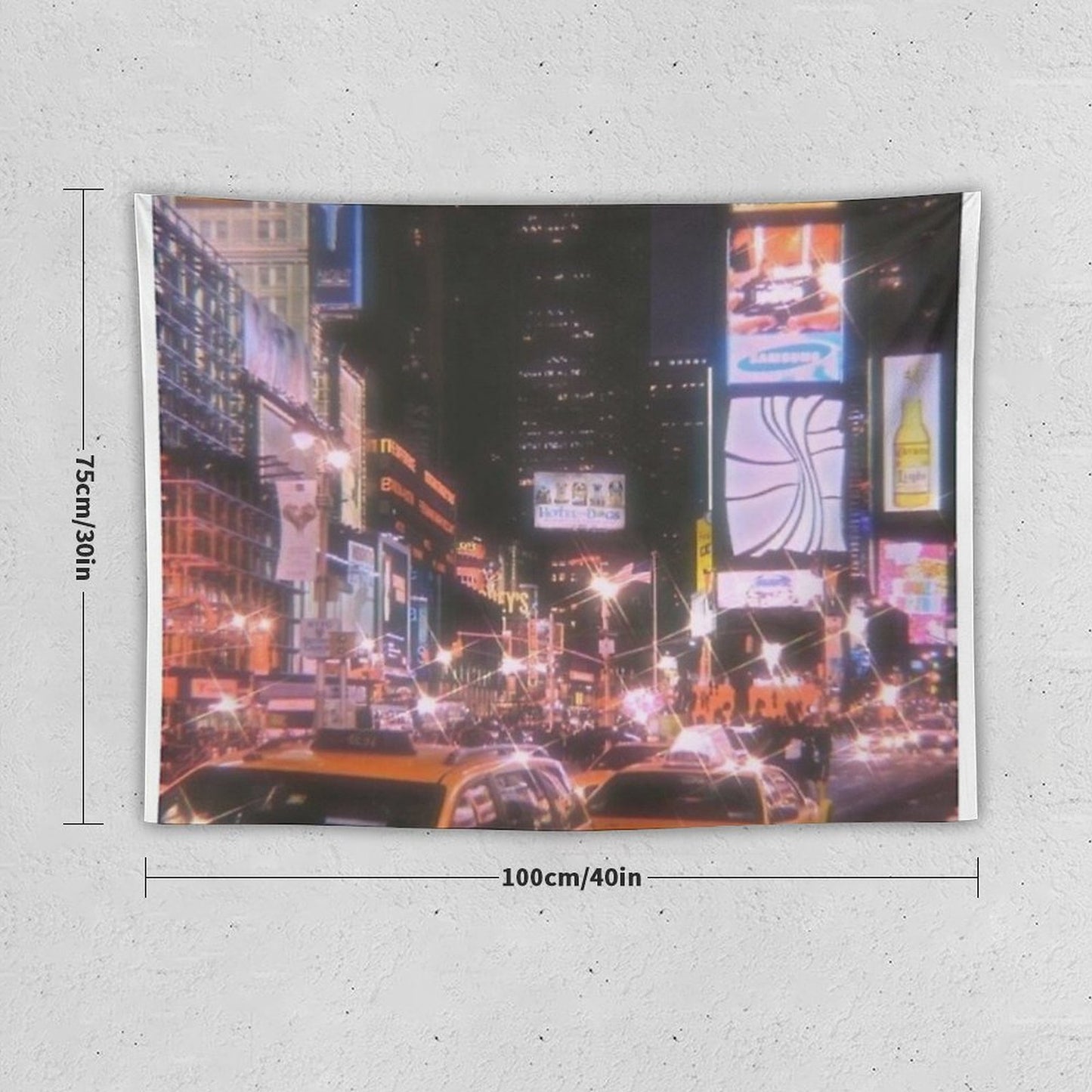 Times Square NYC Tapestry