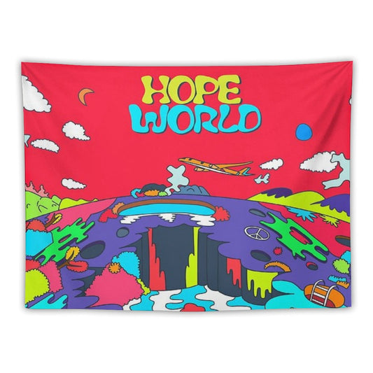 J-Hope Hope World Album Art Tapestry