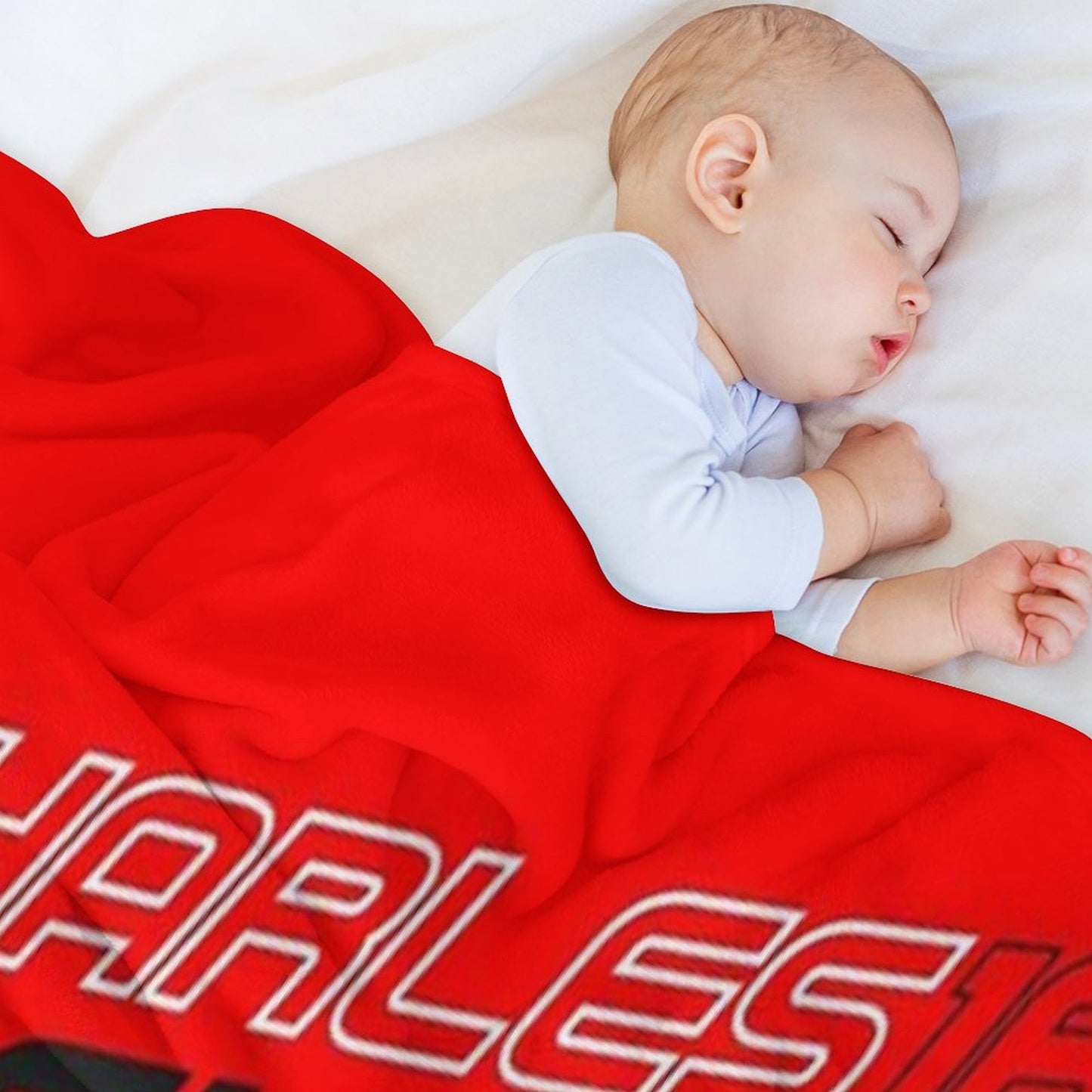 Charles Leclerc Scuderia Ferrari 2022 Throw Blanket