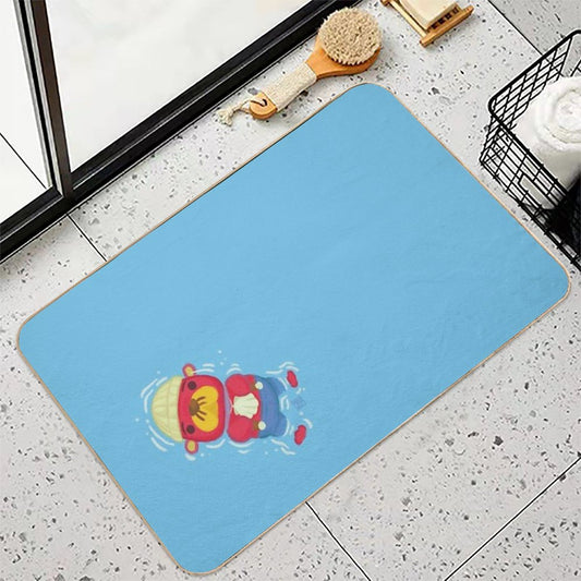 Pascal Floating in The Sea Bath Mat
