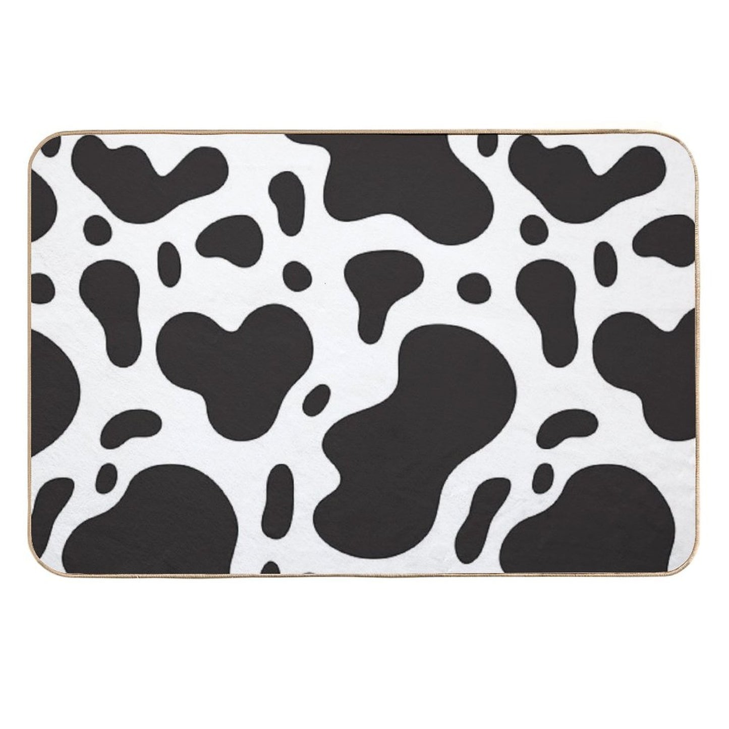 Cow Pattern Eco-Friendly Bath Mat
