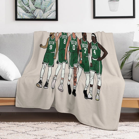 D White, KP, Jrue & The Jays Throw Blanket