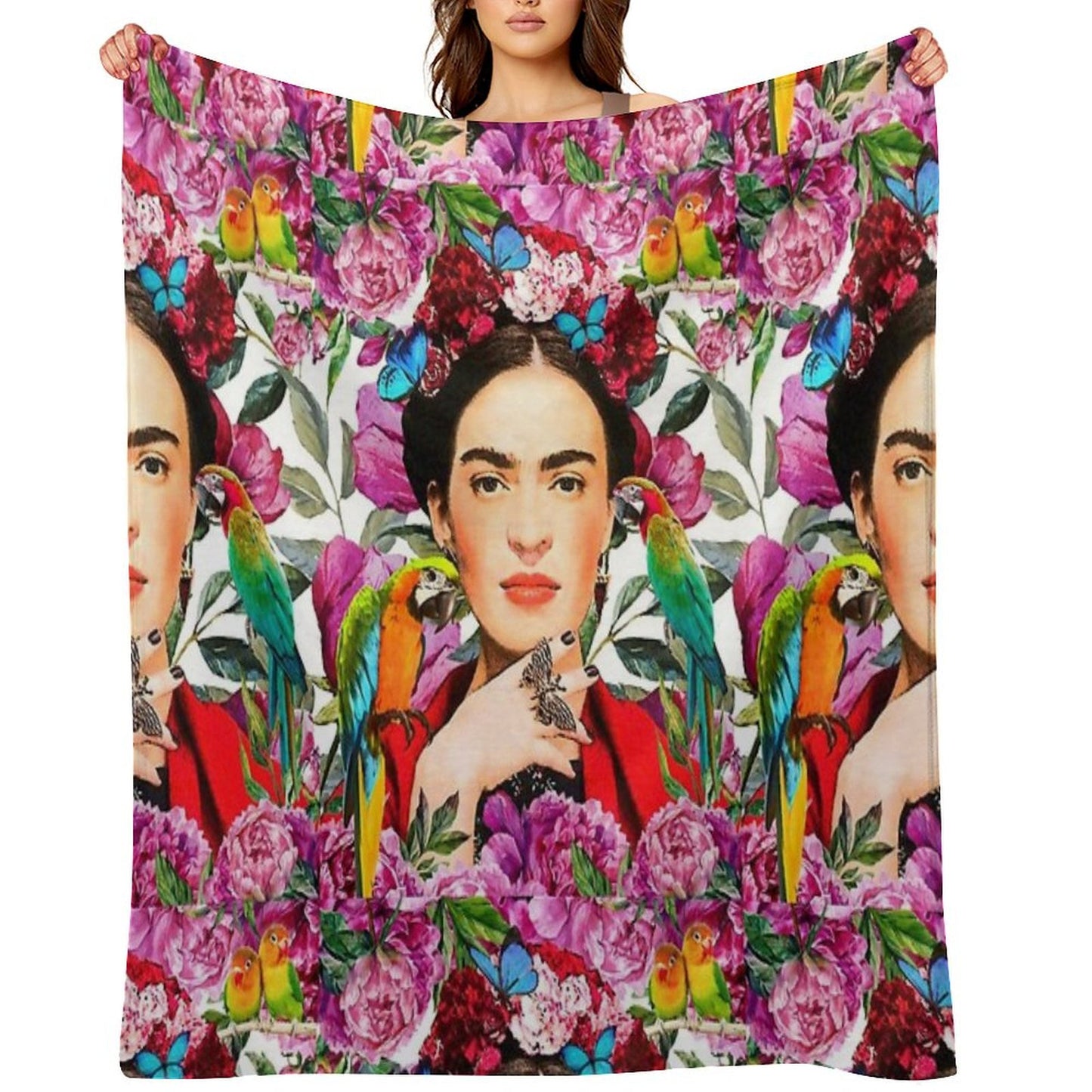 Frida.forever Throw Blanket