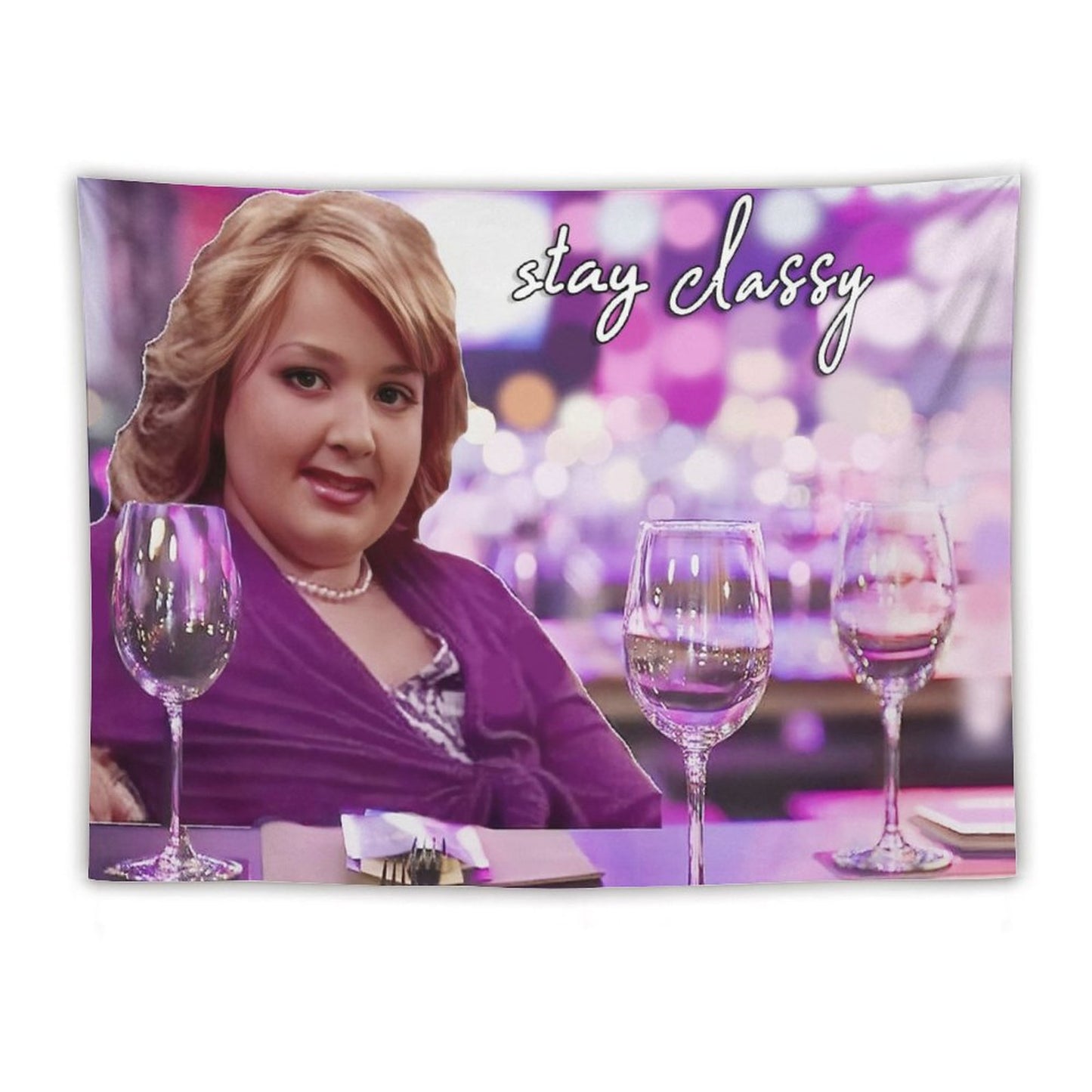 Stay Classy Gibby Tapestry
