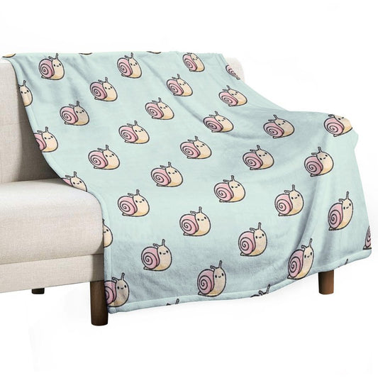Snail Throw Blanket