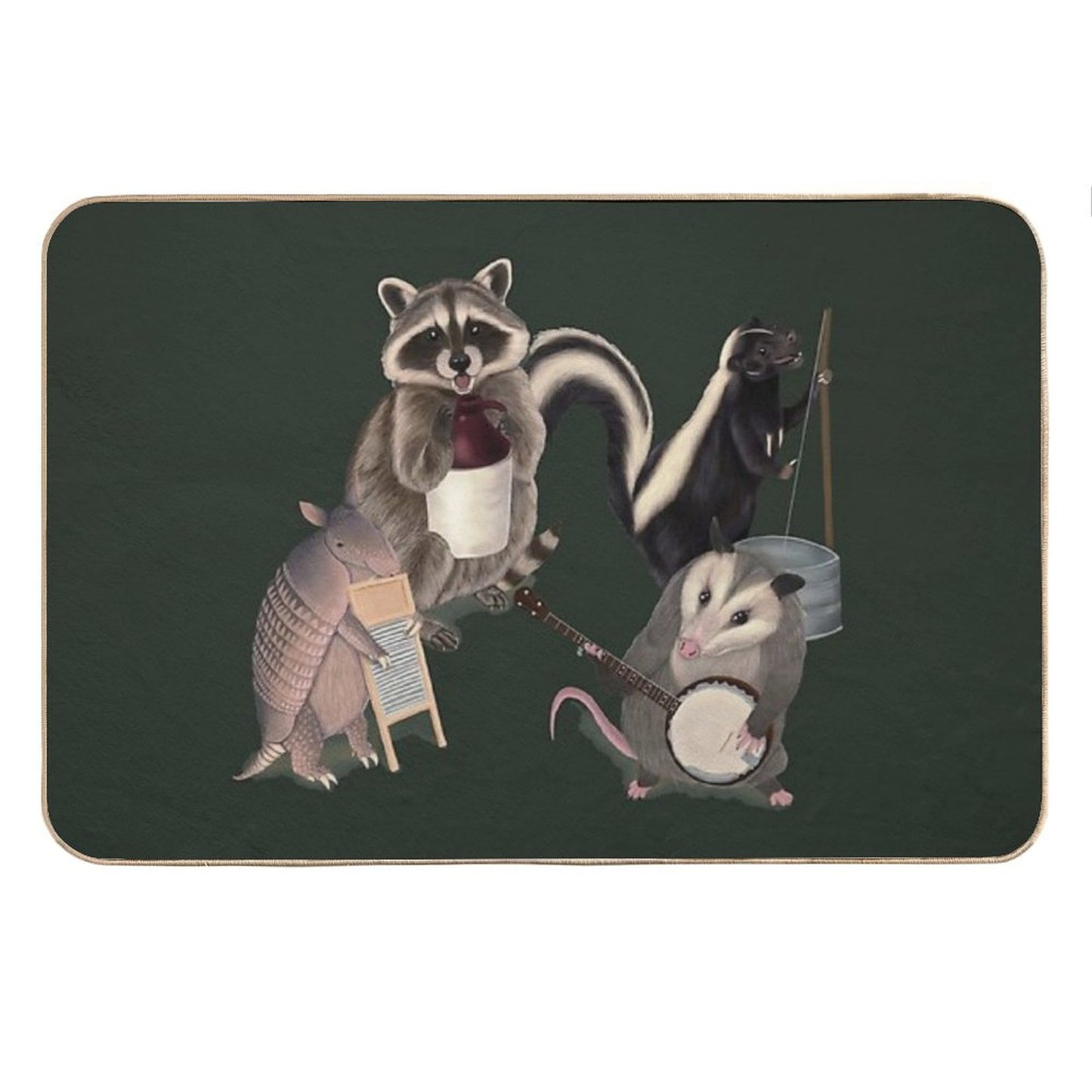 Animal Jug Band - The Roadkill Rebels Bath Mat