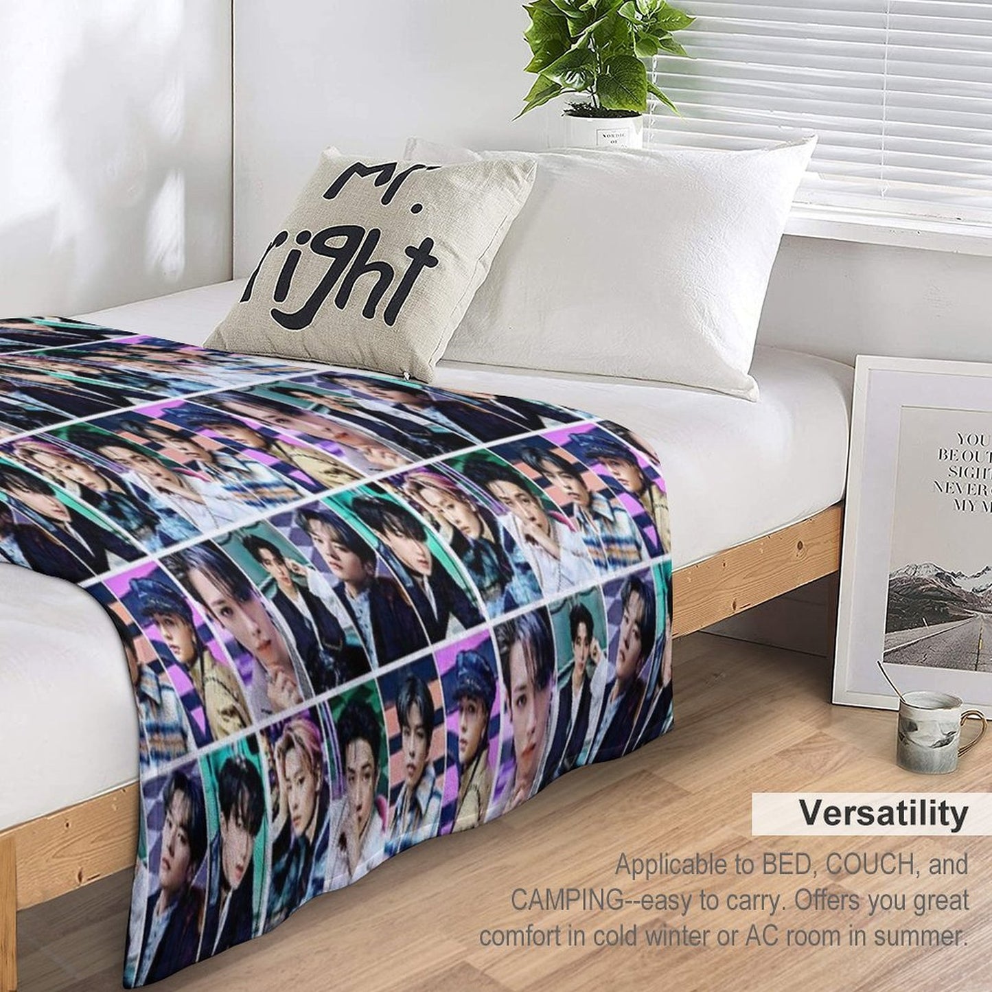 Stray Kids The Sound Skz Skzoo Stay Felix Bang Chan Hyunjin Lee Know Changbin I.N. Seungmin Han Throw Blanket