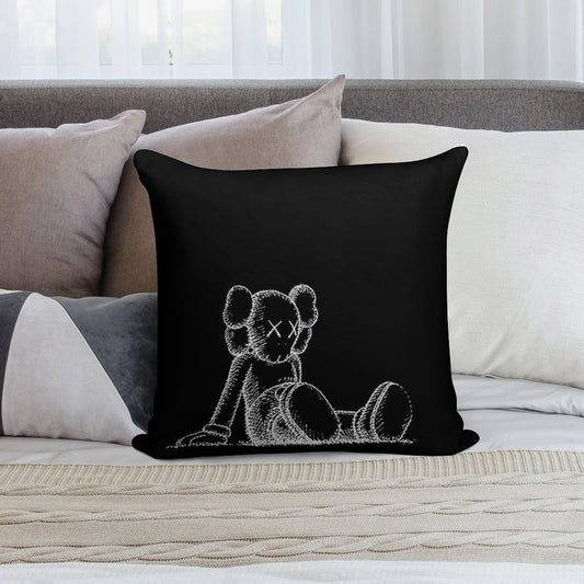 So Tired! Soft Hidden Zipper Throw Pillow