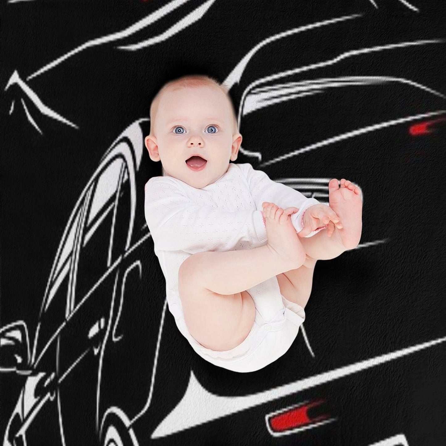 Mitsubishi Lancer Evo X Throw Blanket