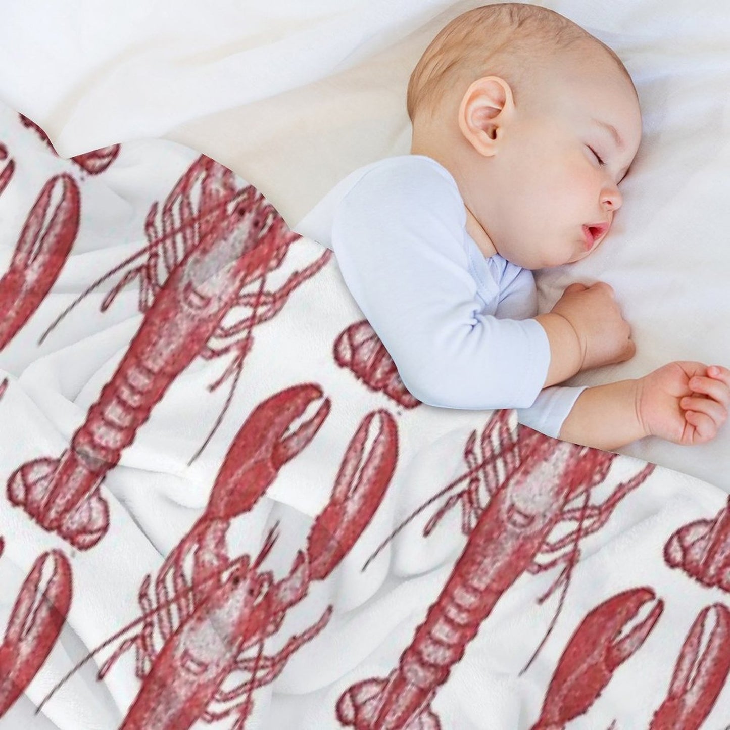Lobster Throw Blanket