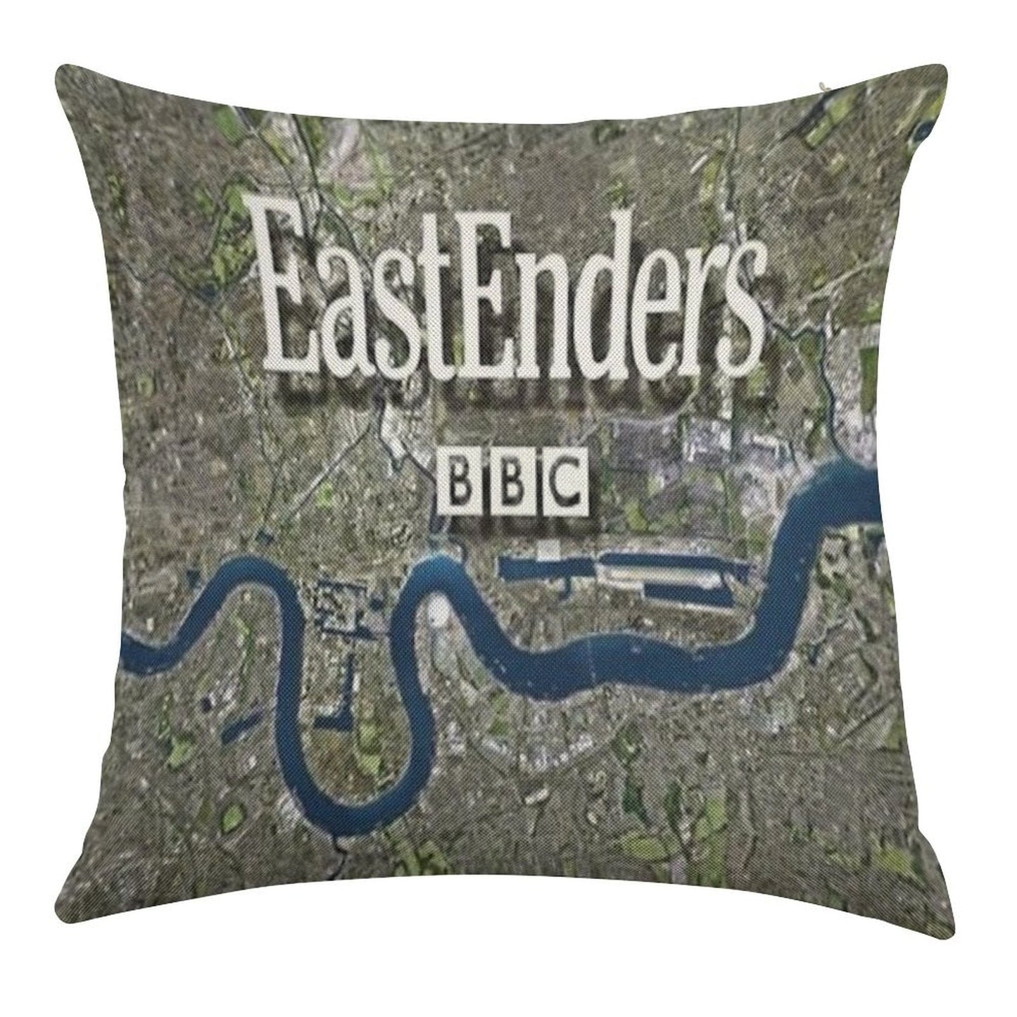 EastEnders Linen Throw Pillow Cover