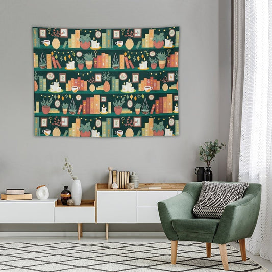 Hygge Library Tapestry