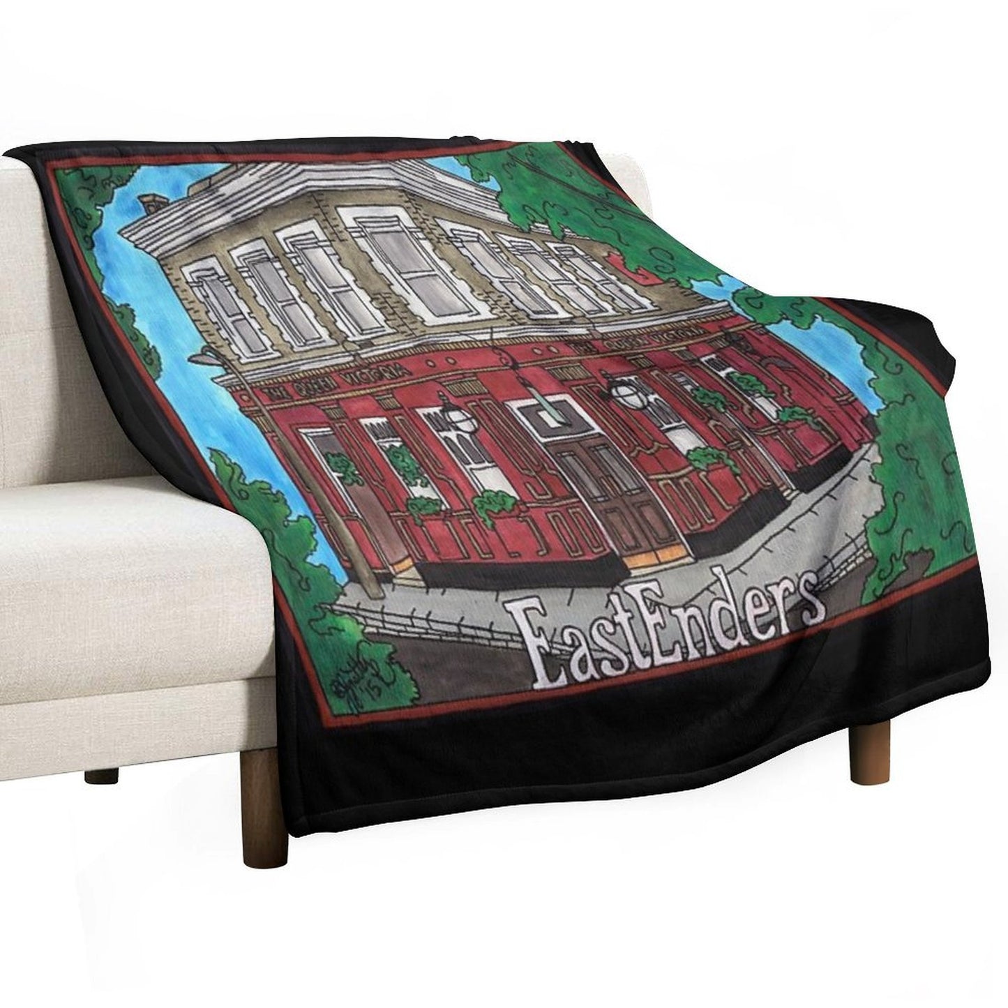 The Vic Throw Blanket