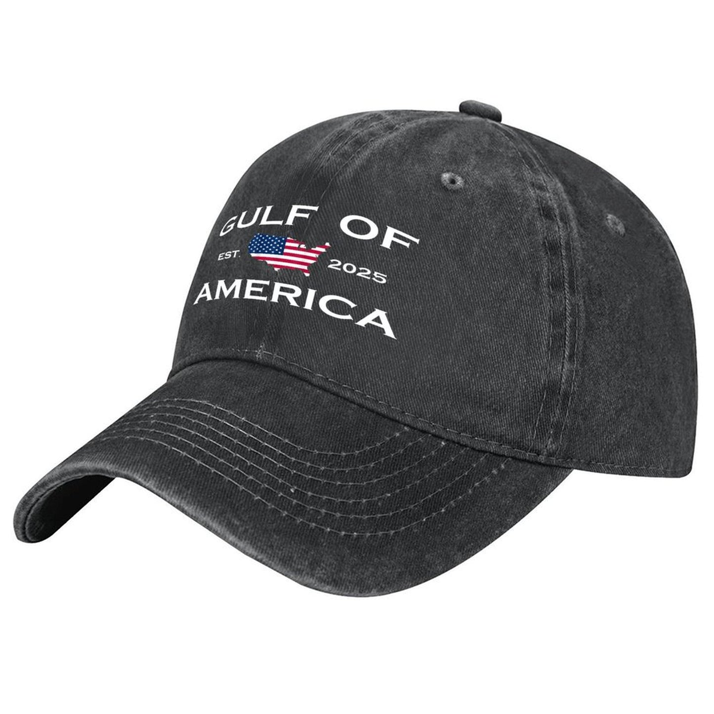 Gulf of USA America EST. 2025 Baseball Caps