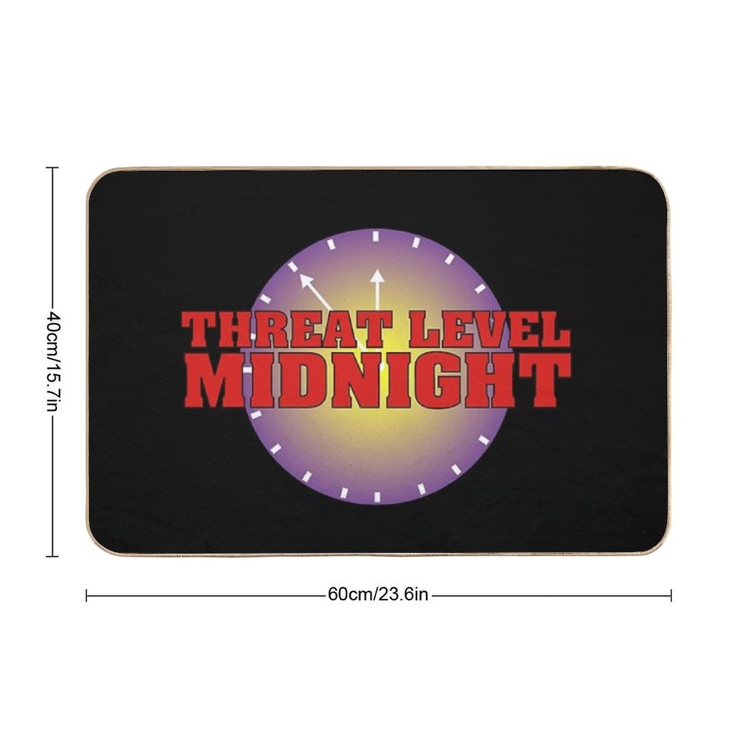 Threat Level Midnight Bath Mat