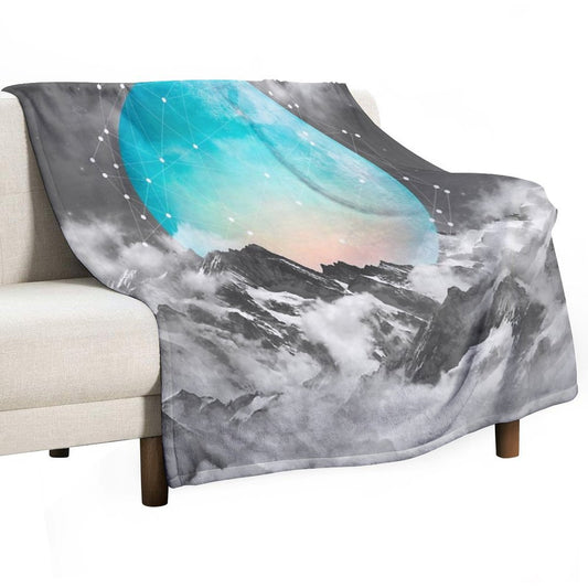 It Seemed To Chase The Darkness Away Throw Blanket