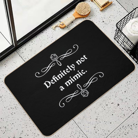 Definitely Not A Mimic Bath Mat