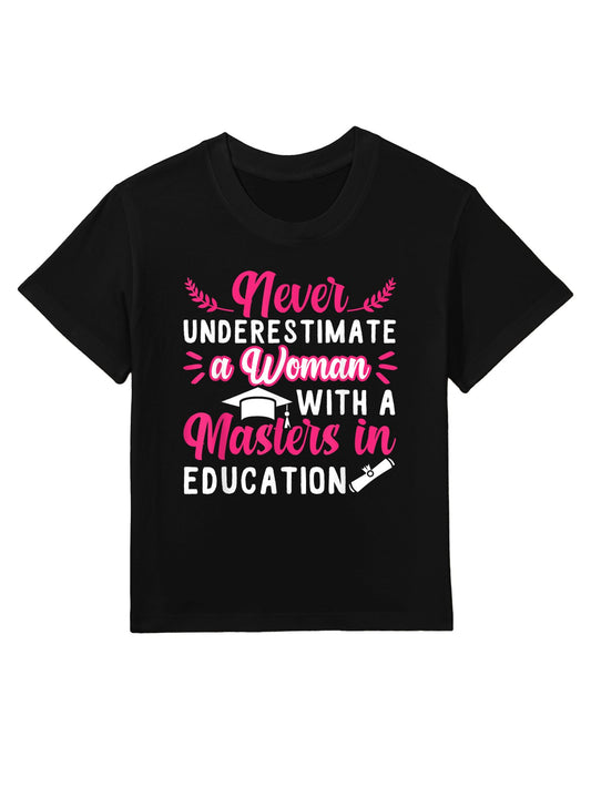 Masters Degree In Education Graduation Kids T-Shirt