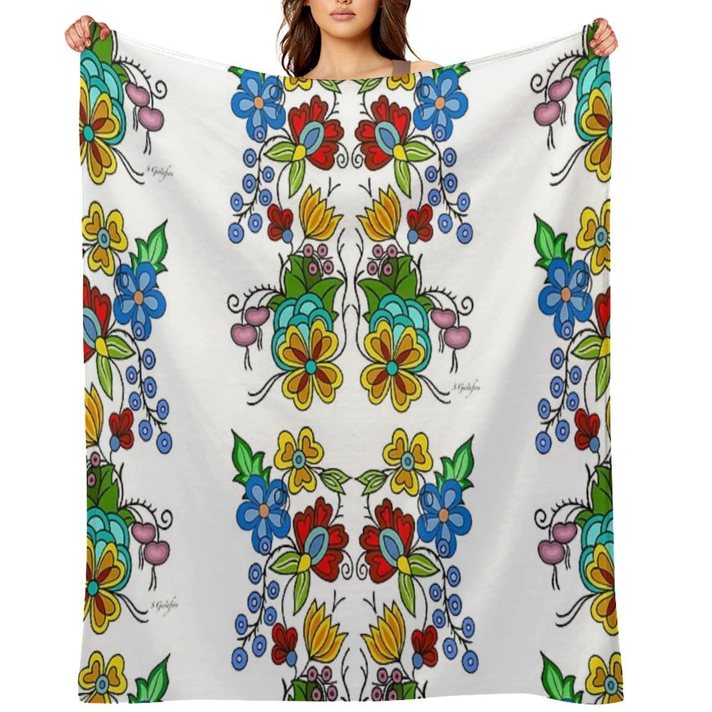 Woodland2 Throw Blanket