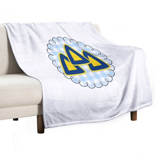 Delta Delta Delta Throw Blanket