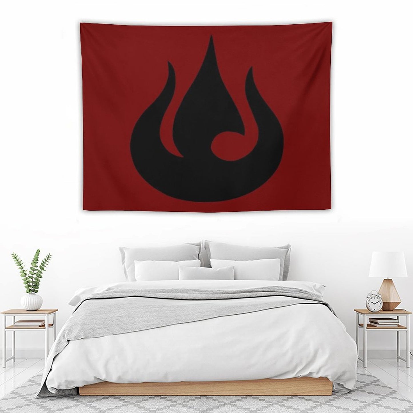 Fire Nation Royal Banner Tapestry