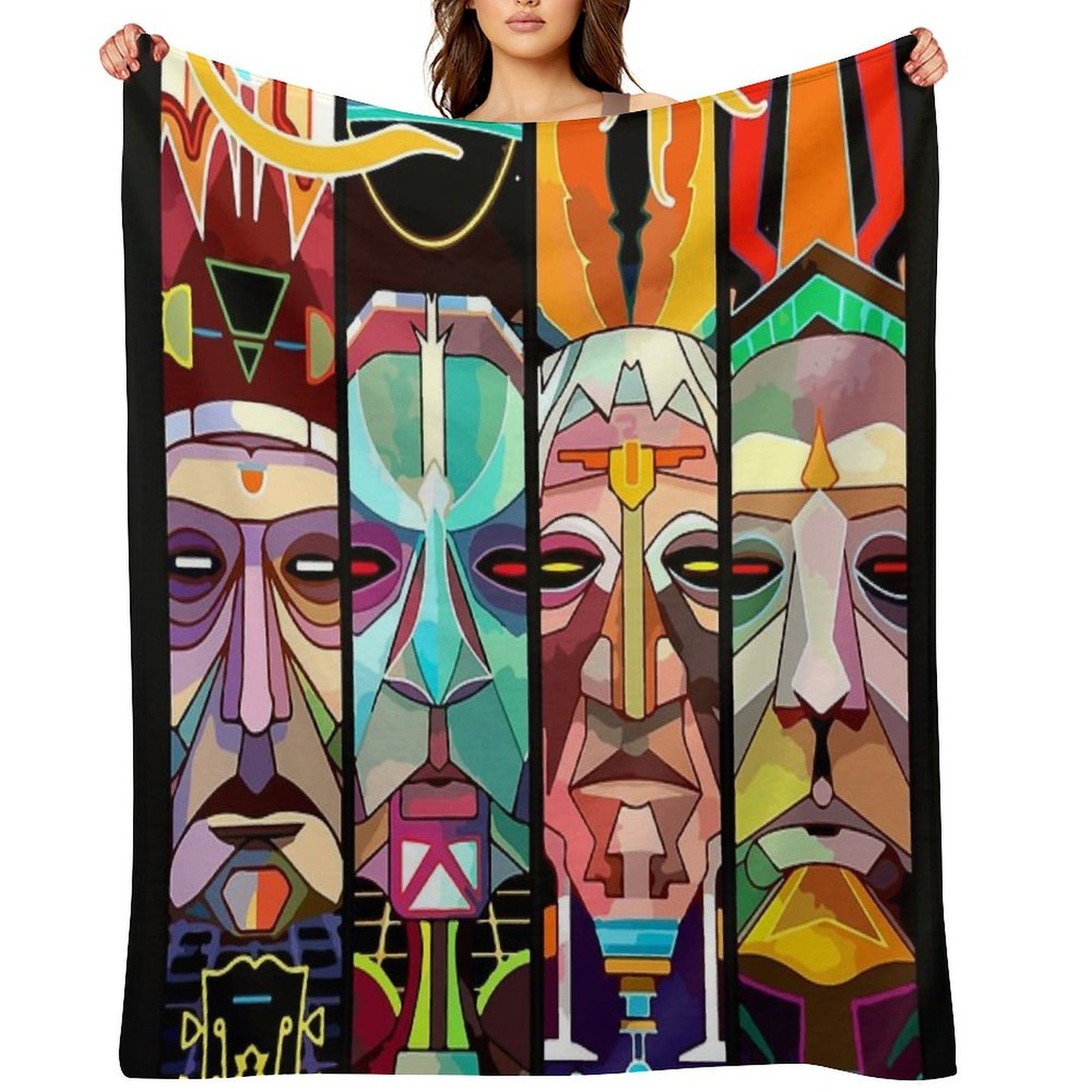 Clutch Band Throw Blanket