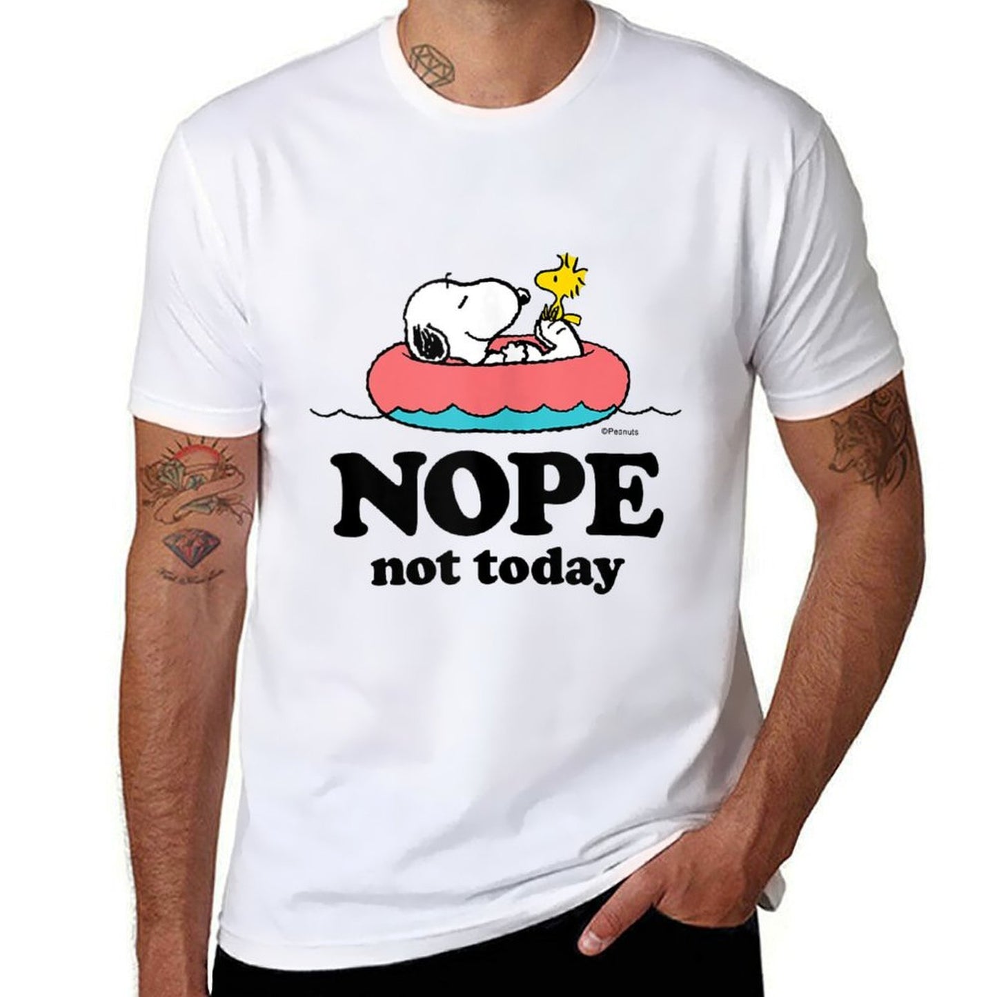 Peanuts - Snoopy Nope Not Today Quick-drying T-Shirt