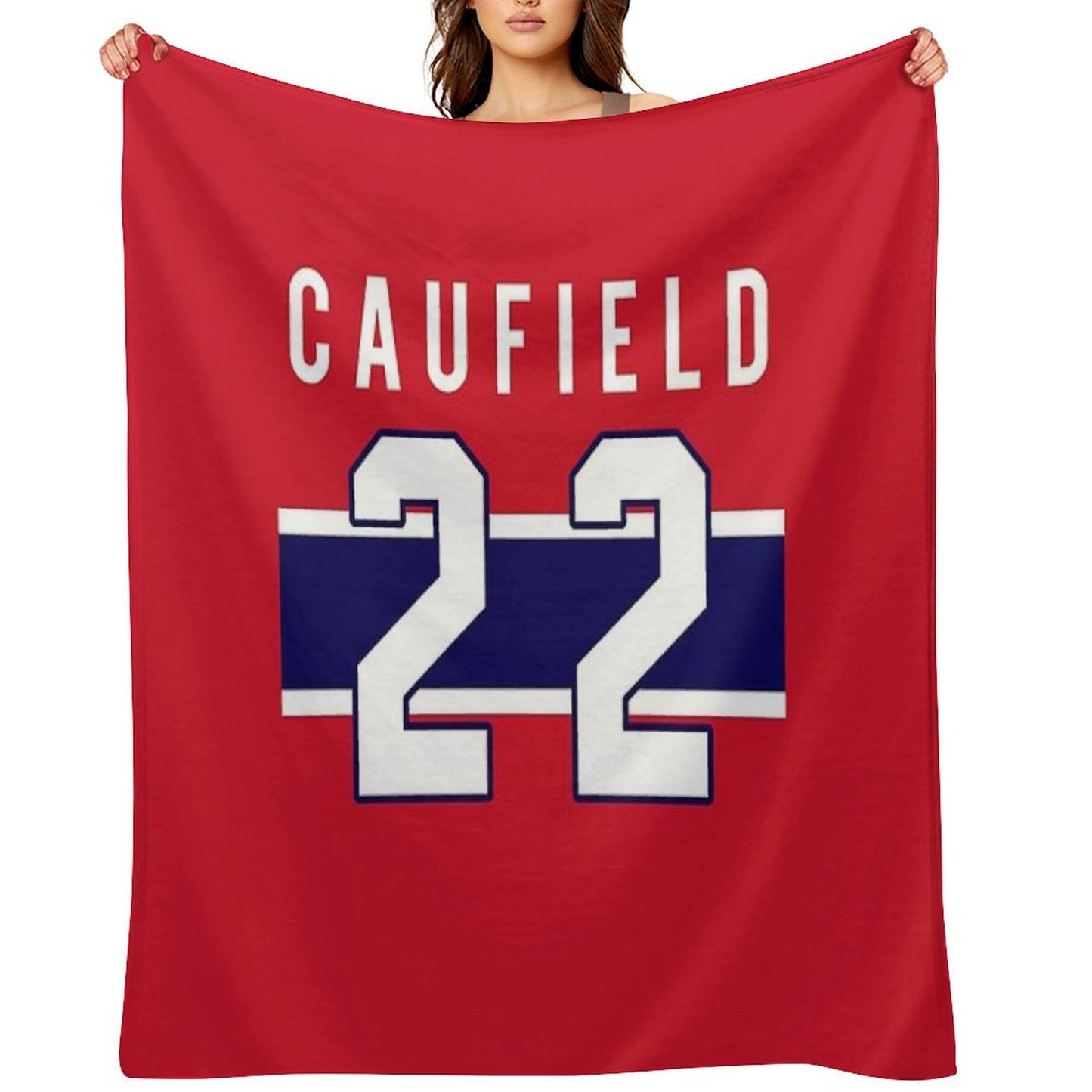 Caufield Jersey Throw Blanket