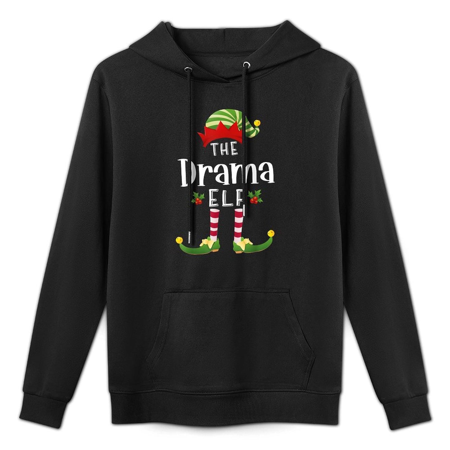 Drama Christmas Elf Matching Pajama X-Mas Party Layering Staple Hoodie
