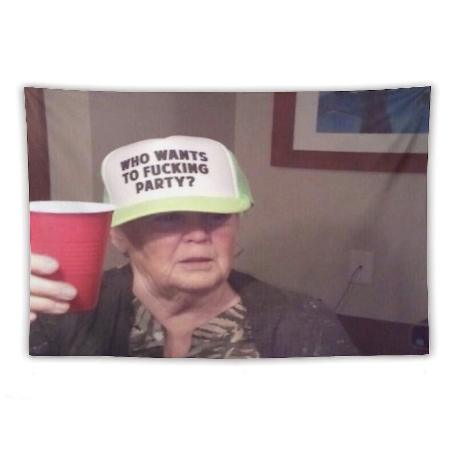 Who Wants to Fucking Party Tapestry