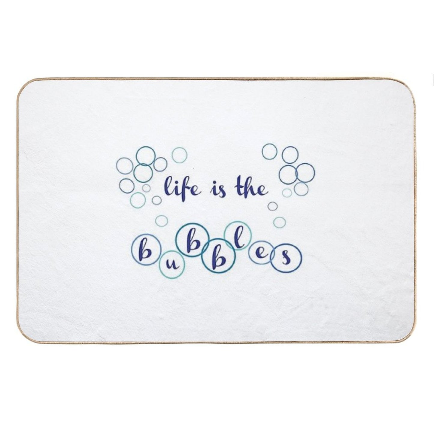 Life Is The Bubbles - Under The Sea! Bath Mat