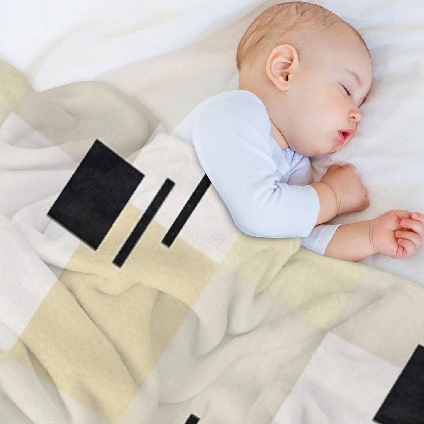 Geometric Textures Throw Blanket