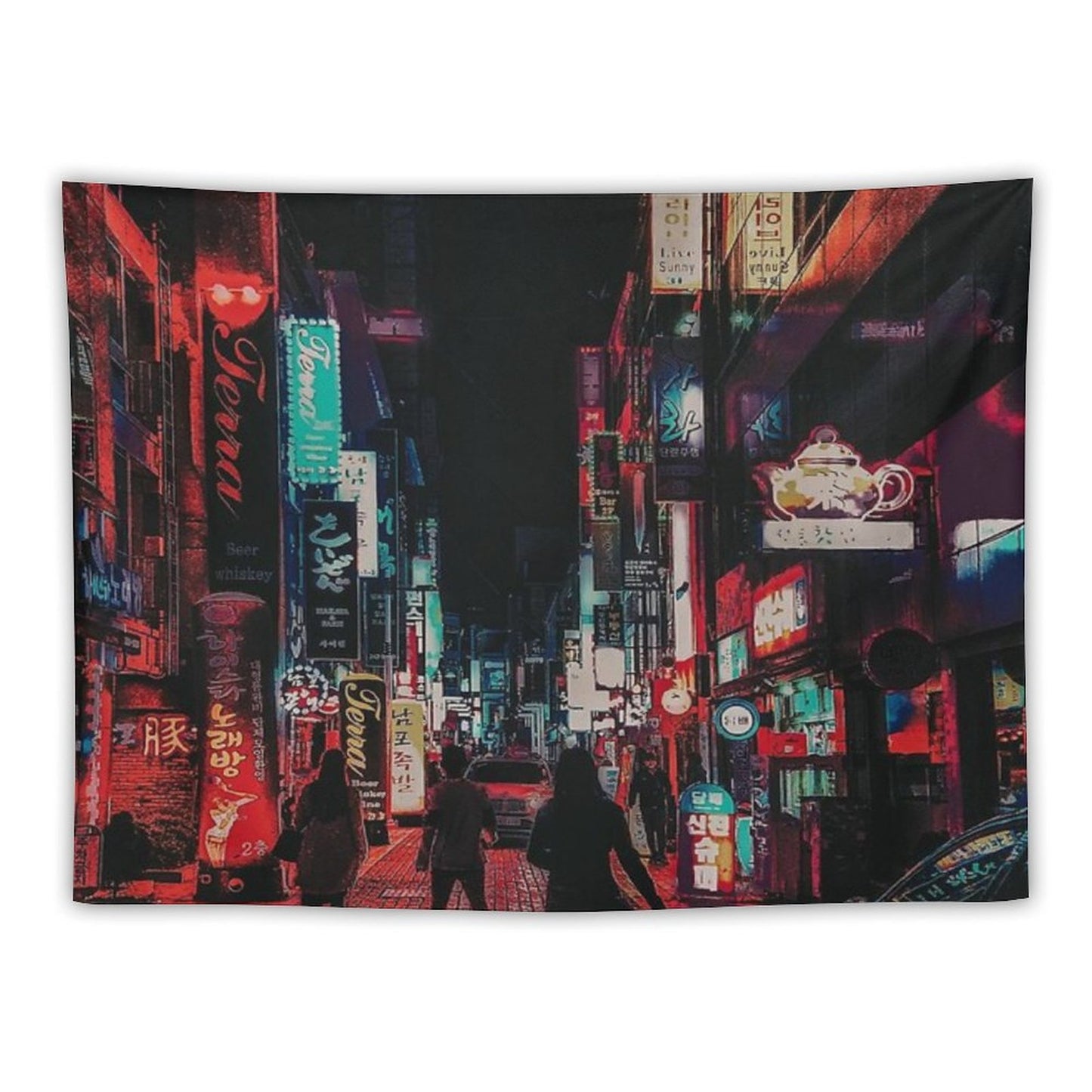 Retro Nights Tapestry