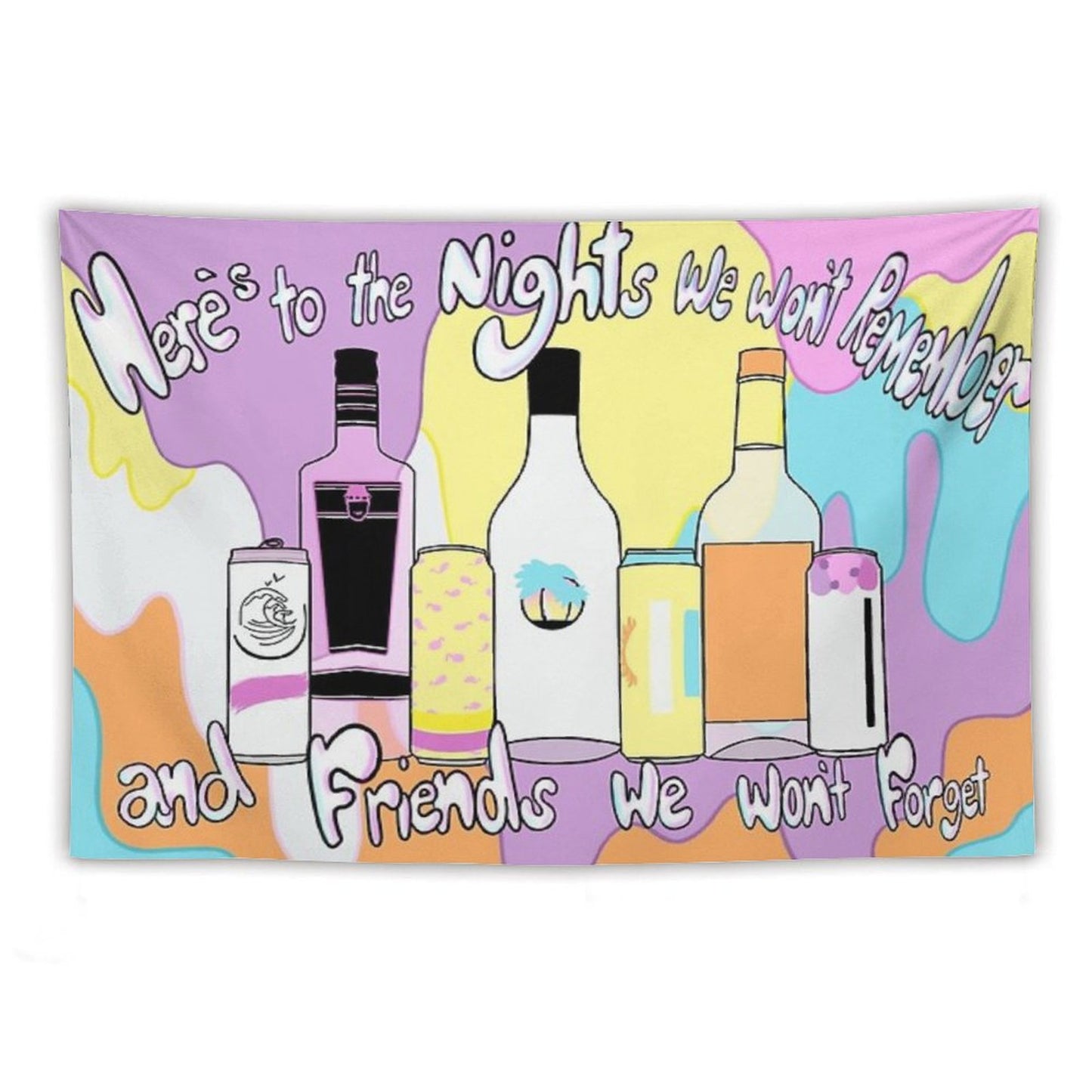Nights We Won’t Remember And Friends We Won’t Forget Tapestry