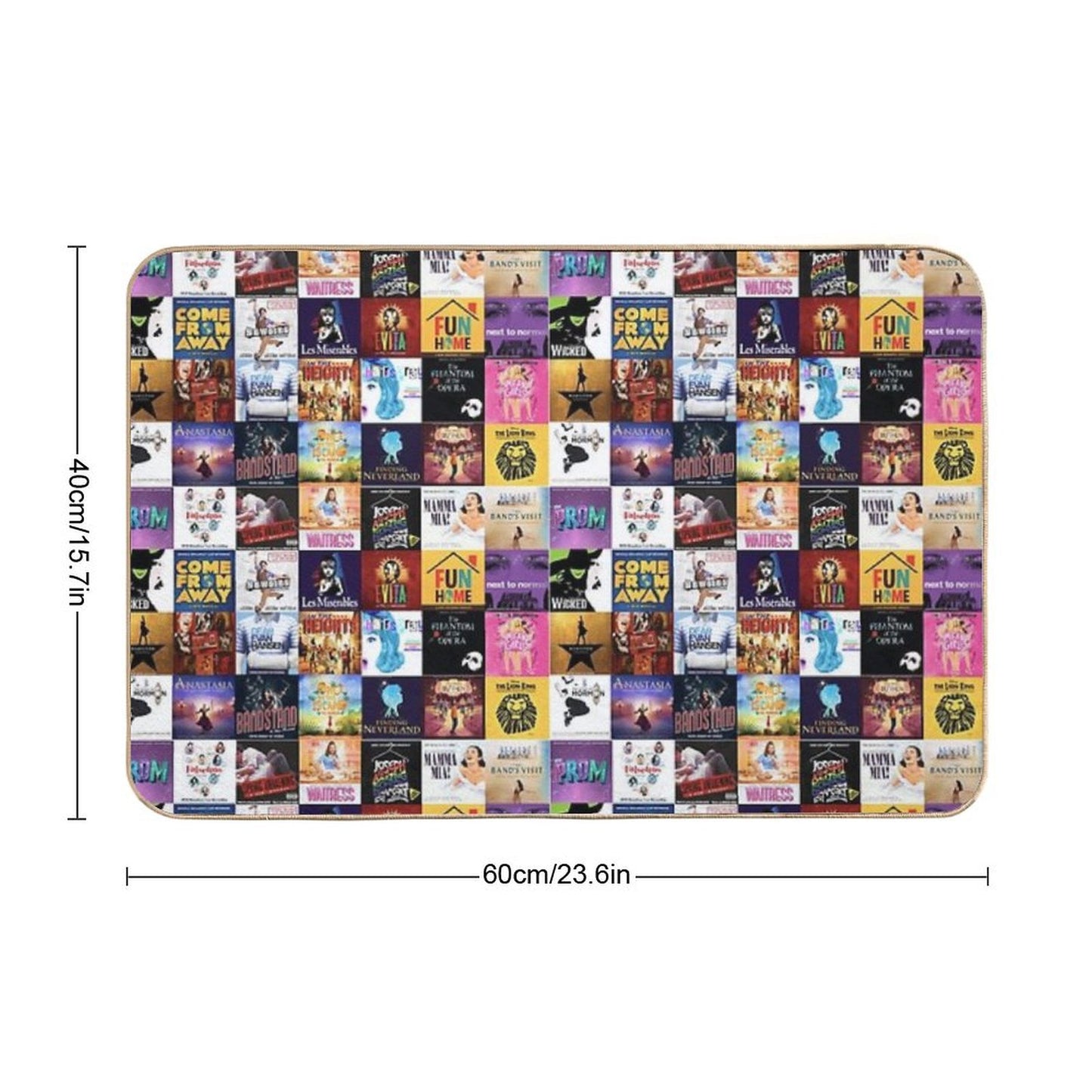Broadway's Must Sees! Bath Mat