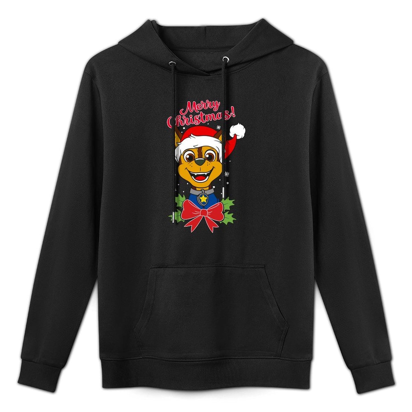 Paw Patrol Chase Merry Christmas Pilling-Resistant Hoodie