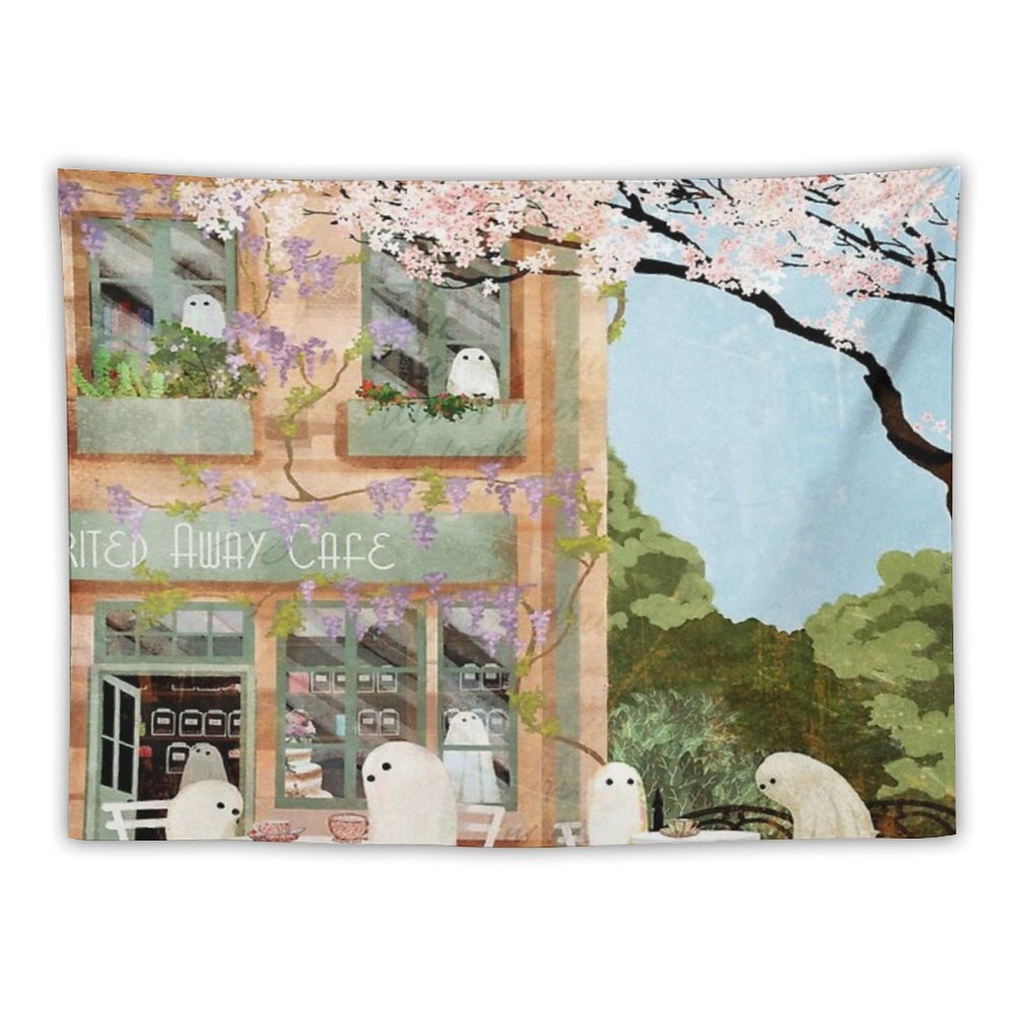 Ghost Cafe Tapestry