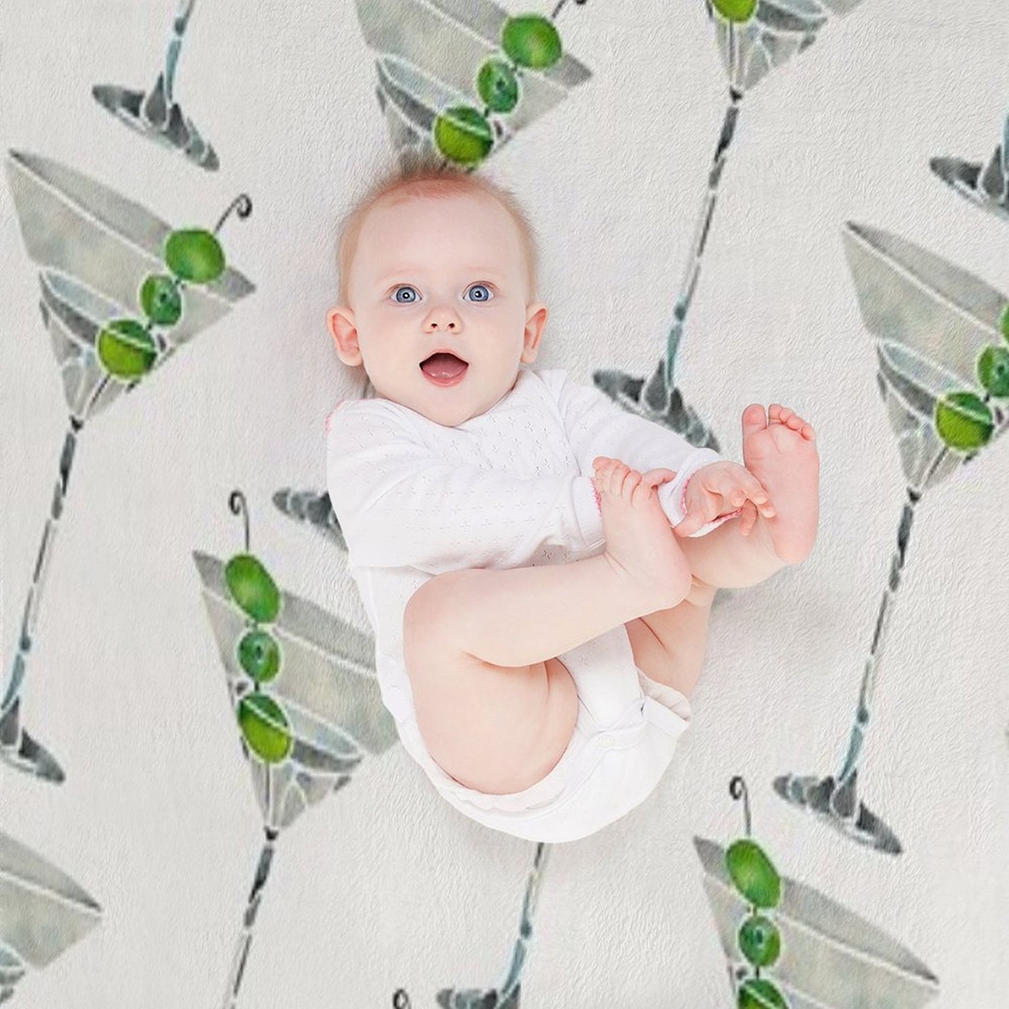 Dirty Martini Throw Blanket