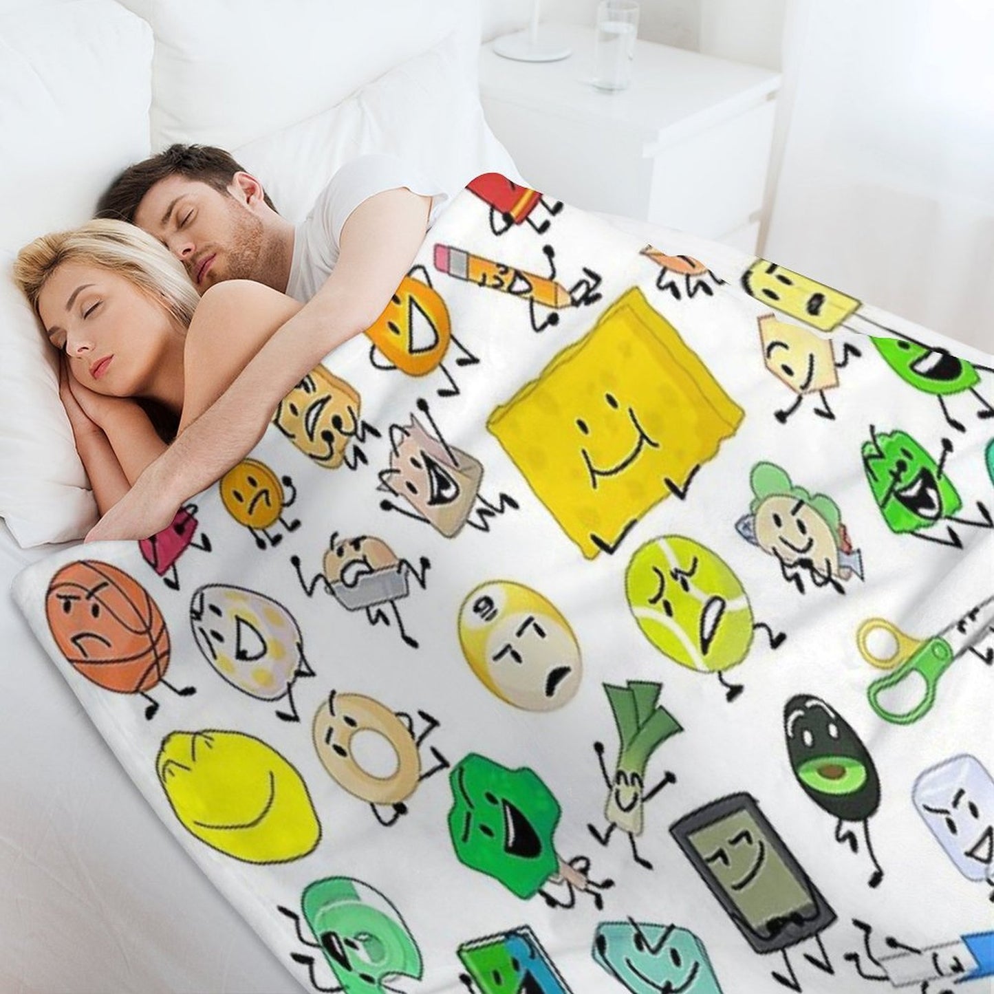 BFB And TPOT Full Cast Throw Blanket