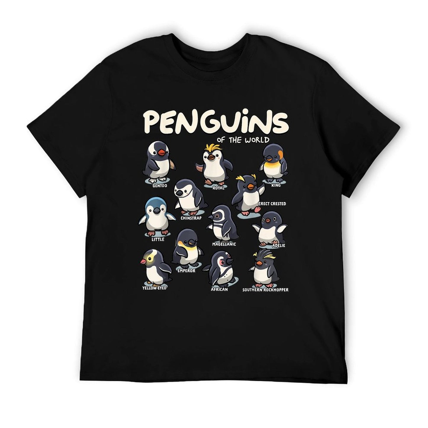 Penguin Penguins Animals of The World Penguin Lovers T-Shirt