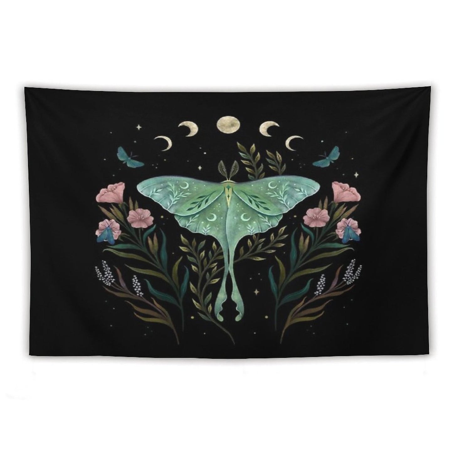 Luna And Forester Tapestry