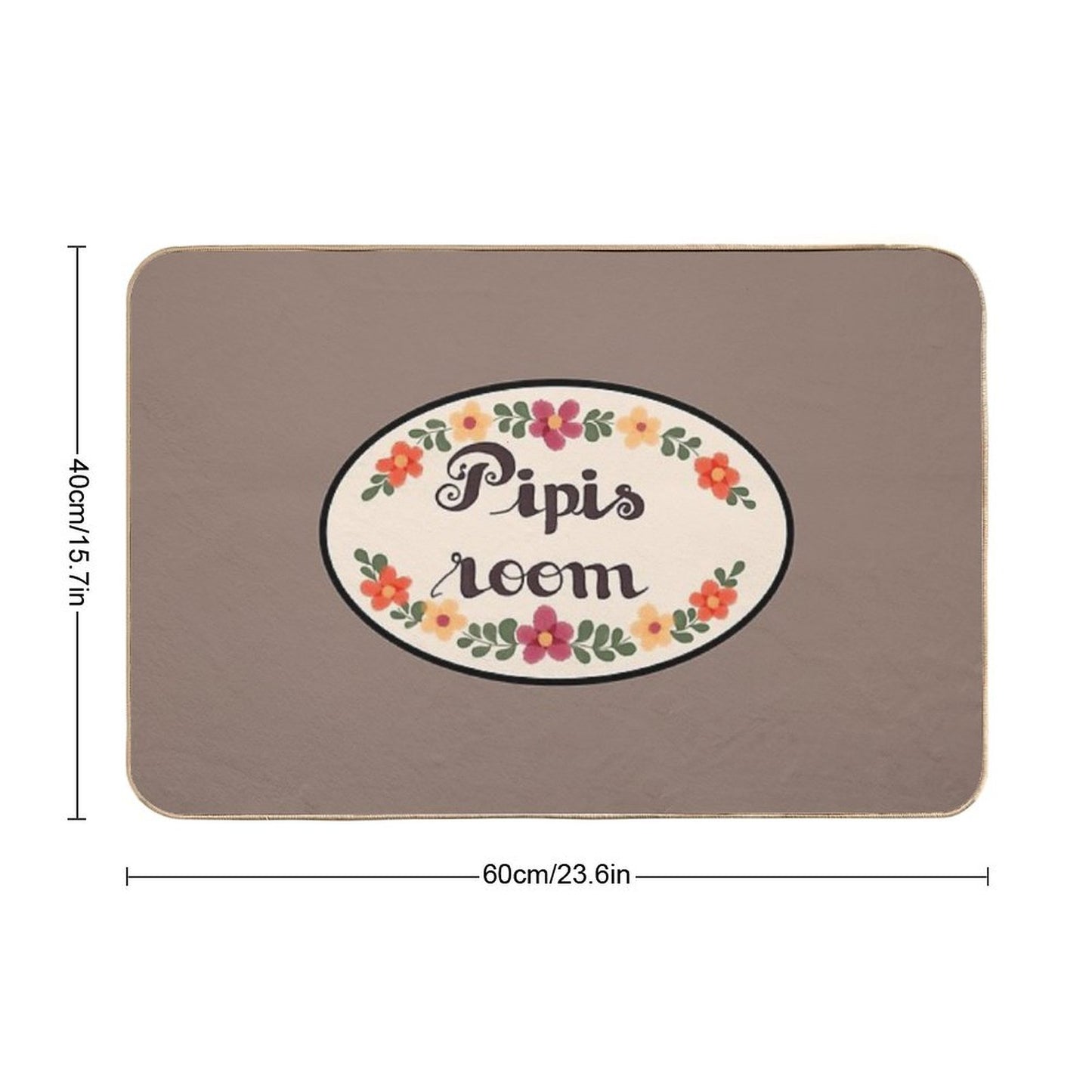 Pipis Room Design - Polygon Griffin McElroy Inspired Bath Mat
