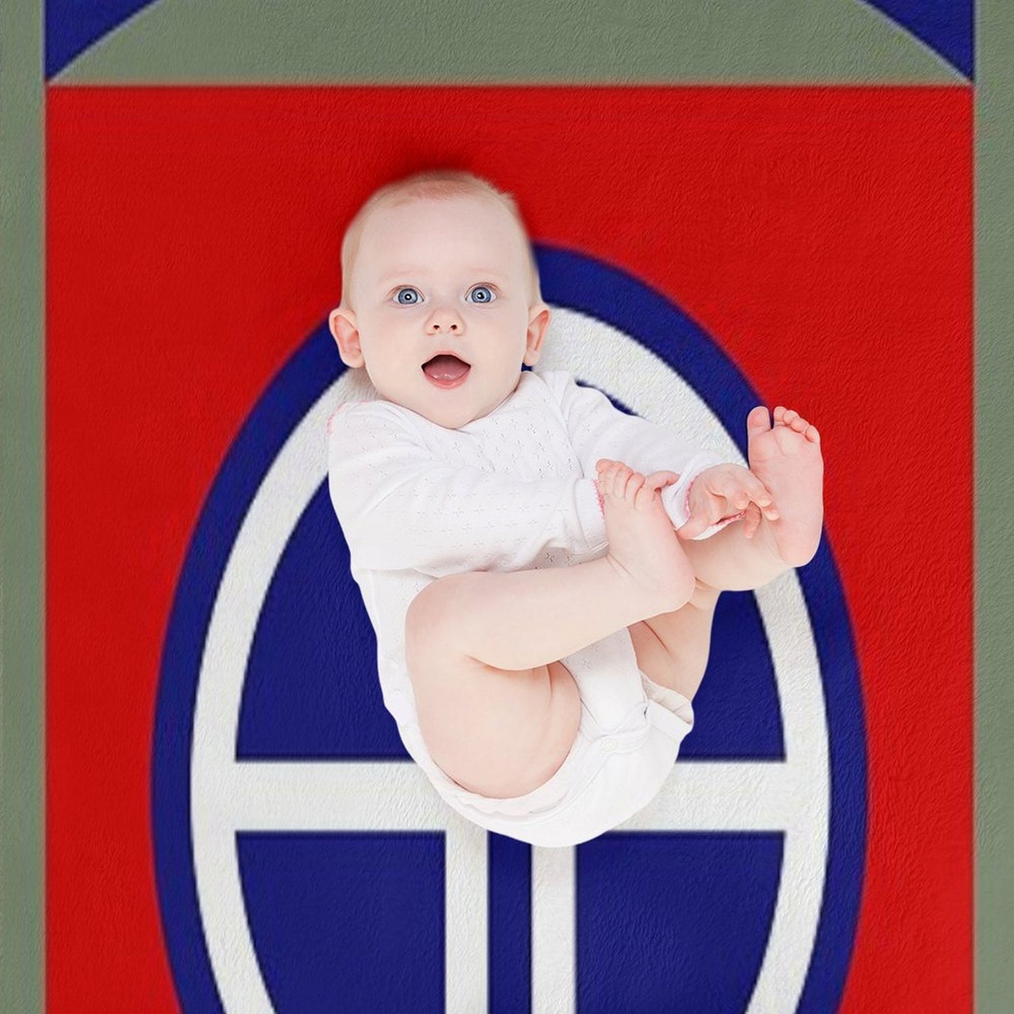 82nd Airborne Division (US Army) Throw Blanket