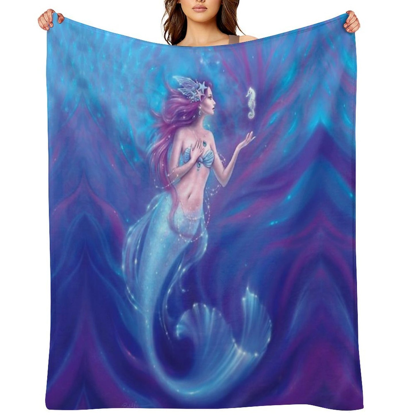 Coral Throw Blanket