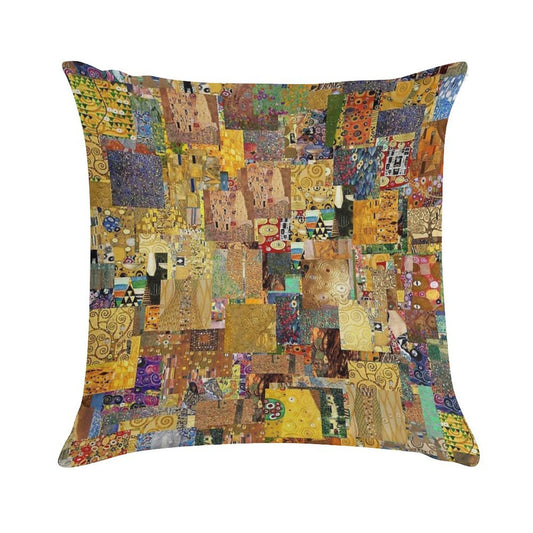 Gustav Klimt Soft Gift Ready Throw Pillow